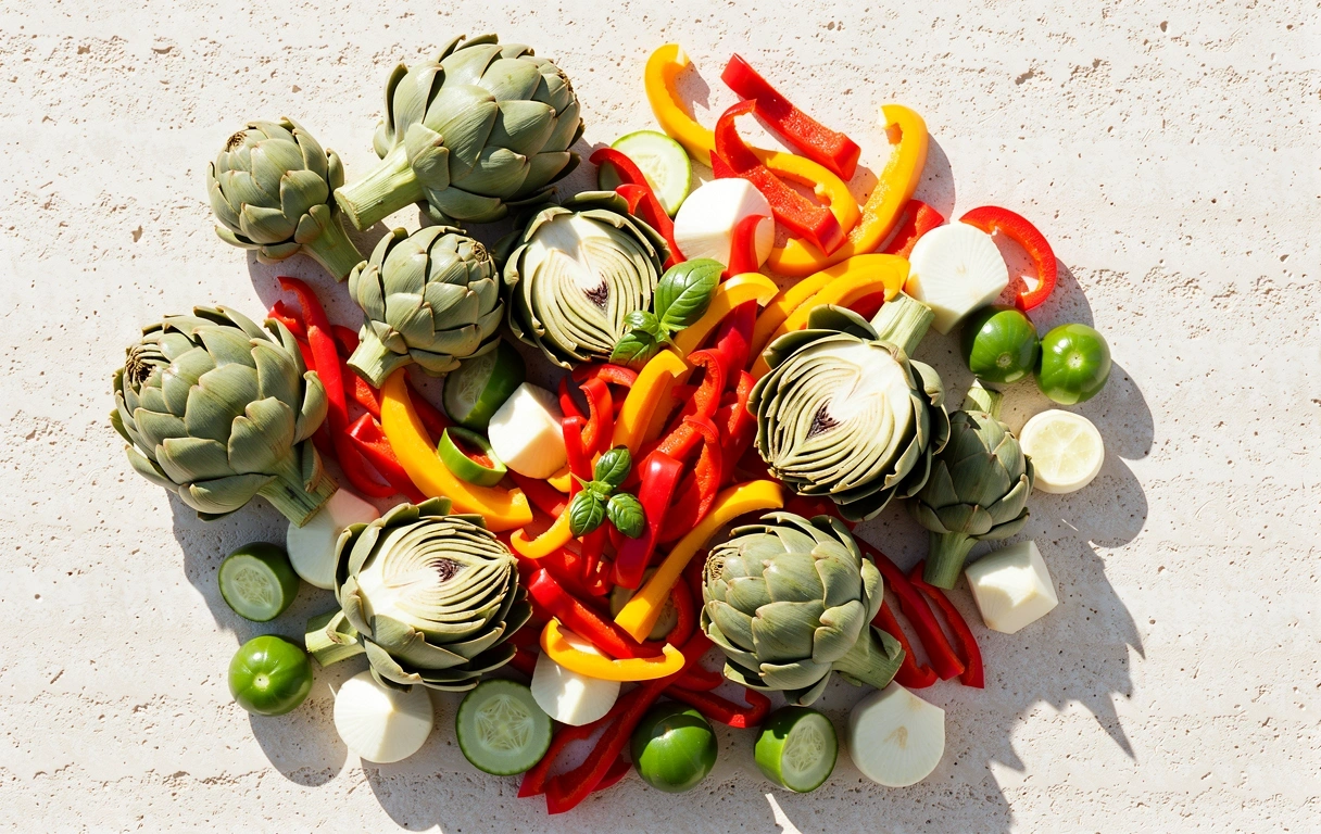 Ingredientes frescos y naturales